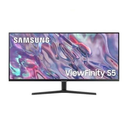 SAMSUNG MONITOR PROFESIONAL ULTRAPANORAMICO VIEWFINITY S5 S34C500GAU NEGRO UWQHD/ MULTIMEDIA/ USB / HDMI / 5MS