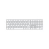 APPLE TECLADO MAGIC KEYBOARD CON TOUCH ID/ TECLADO NUMERICO/ PLATA