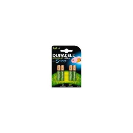 DURACELL DUR20382 PAQUETE DE 4 PILAS RECARGABLE ULTRA 900MAH AAA