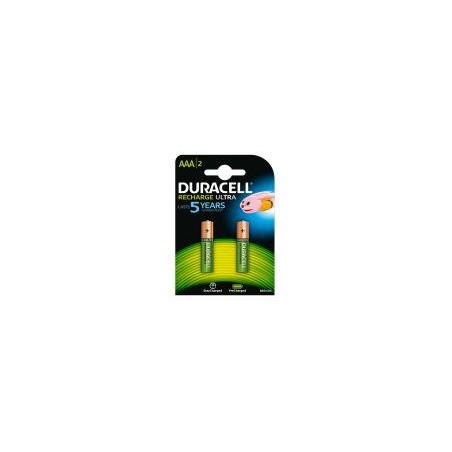 DURACELL DUR20381 PILA RECARGABLE HR03 AAA 900mAh BLISTER*2