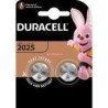 DURACELL PILA BOTON LITIO CR2025 3V BLISTER*2