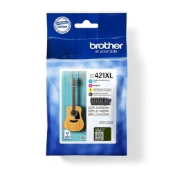 BROTHER CARTUCHO TINTA LC-421XL VALUE PACK BK-C-M-Y
