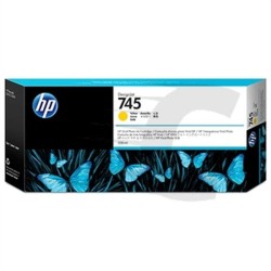 HP CARTUCHO F9K02A AMARILLO Nº 745