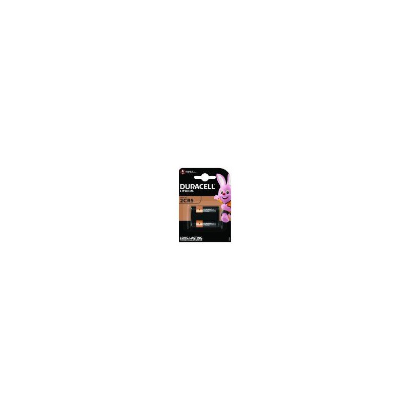 DURACELL ULTRA PILA LITIO FOTO DL245A 2CR5 6V BLISTER*1