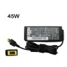 CARGADOR PARA PORTÁTIL LENOVO 45W 20V 2.25A CONECTOR RECTANGULAR