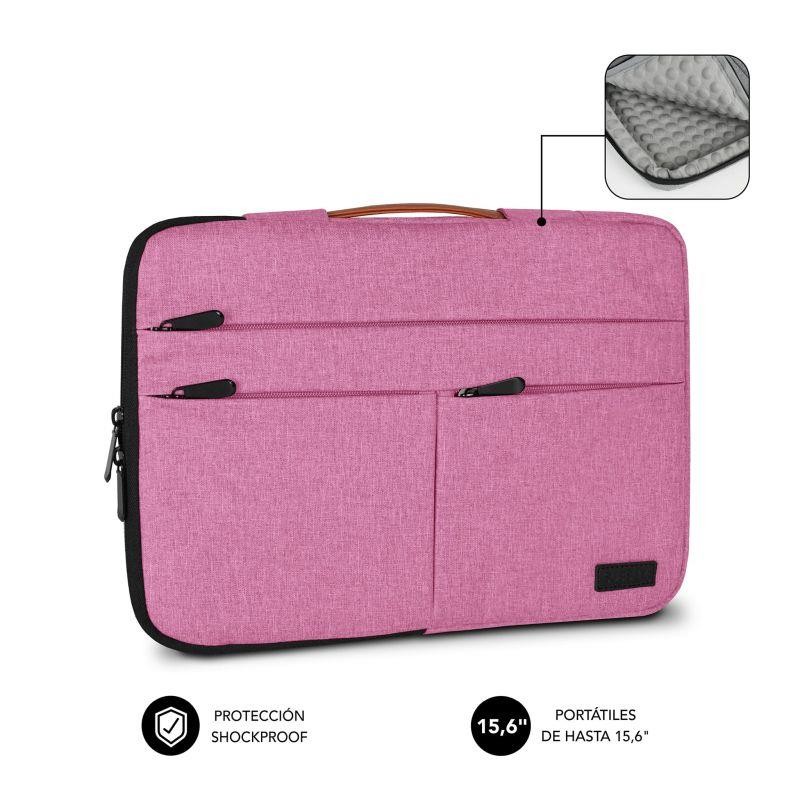 SUBBLIM FUNDA AIR PADDING 360 SLEEVE 15.6 ROSA