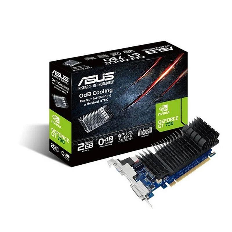 ASUS TARJETA GRAFICA GEFORCE GT730-SL-2GD3-BRK-EVO PERFIL BAJO