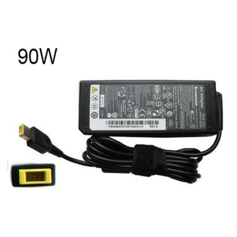 CARGADOR PARA PORTÁTIL LENOVO 90W 20V 4.5A CONECTOR RECTANGULAR