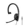 SENNHEISER AURICULARES CON MICRO SC 135 USB DIADEMA/MONOAURAL/OMNIDIRECCIONAL/USB/JACK 3.5