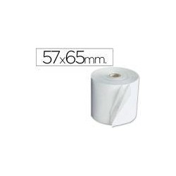 ROLLO DE PAPEL ELECTRA 57X65 TICKET PAQUETE 10UD