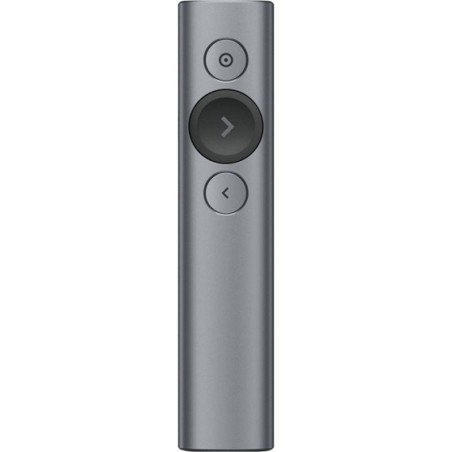 LOGITECH WIRELESS PRESENTER SPOT LIGHT RETAIL COLOR PLATA