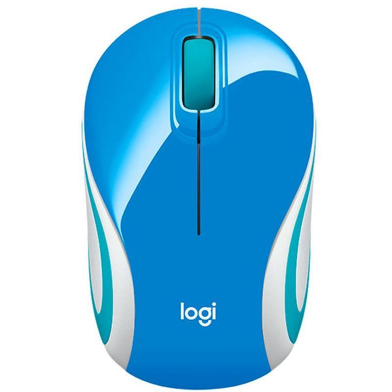 LOGITECH RATON INALAMBRICO M187 AZUL