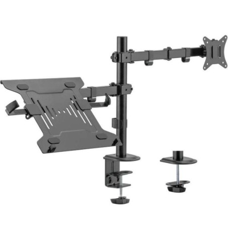 AISENS SOPORTE DE MESA PARA TV Y PORTATIL DE 17-32 ORIENTABLE/ INCLINABLE