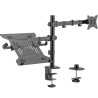 AISENS SOPORTE DE MESA PARA TV Y PORTATIL DE 17-32 ORIENTABLE/ INCLINABLE