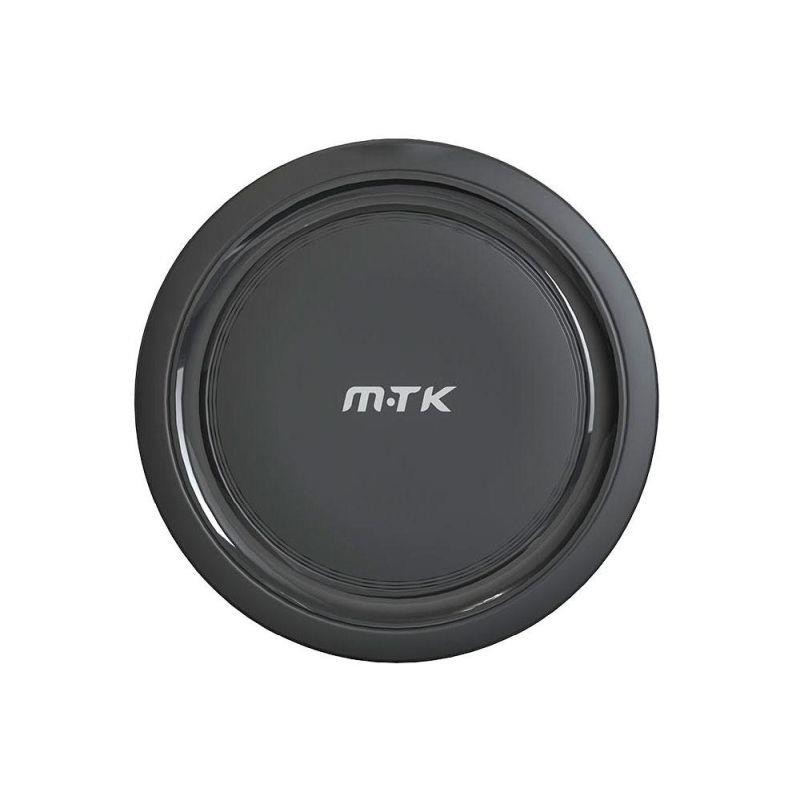 MTK CARGADOR RAPIDO INALÁMBRICO QI LUXURY TA0415 NEGRO