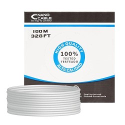 NANOCABLE BOBINA DE CABLE UTP CAT5E 100M