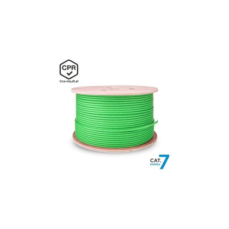 AISENS BOBINA DE CABLE RJ45 SFTP A146-0667 CAT. 7/ 305M/ VERDE