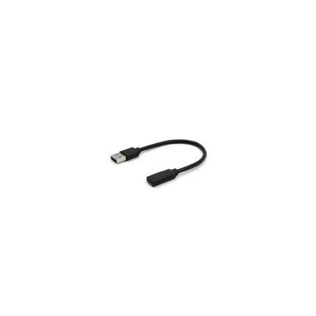 GEMBIRD CABLE ADAPTADOR USB 3.1 AM A USB-C NEGRO 10CM