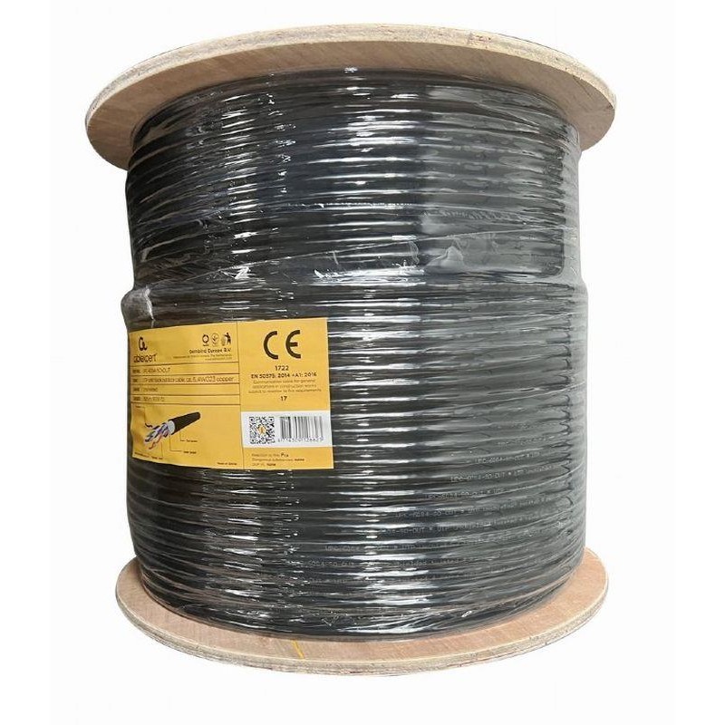 GEMBIRD BOBINA DE CABLE UTP CAT6 305M SOLIDO EXTERIOR