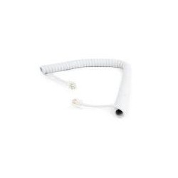 GEMBIRD CABLE TELEFONO ESPIRAL RJ10 4P4C 2M BLANCO