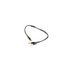 GEMBIRD CABLE ADAPTADOR DE AUDIO MAS MICROFONO DE 3,5MM A 2 DE 3,5MM 0,2M