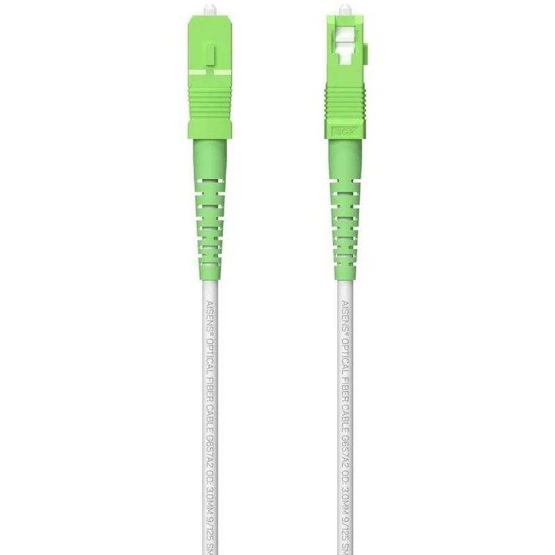 AISENS CABLE FIBRA OPTICO G657A2 3.0 300M BLANCO