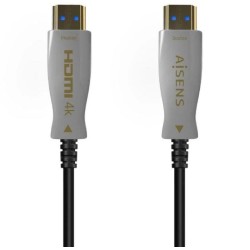 AISENS CABLE HDMI 3.0 AOC HDMI MACHO- HDMI MACHO/ 125M/ NEGRO