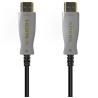 AISENS CABLE HDMI 3.0 AOC HDMI MACHO- HDMI MACHO/ 125M/ NEGRO