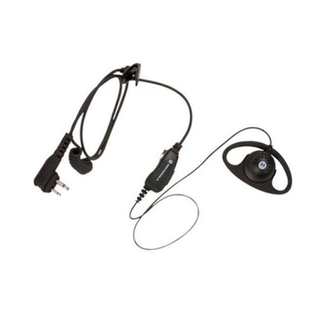 MOTOROLA AURICULARESMICRO HKLN4599A PTT NEGRO PARA WALKIE TALKIE / PTT