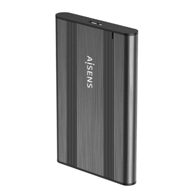 AISENS CAJA EXTERNA ASE-2526GR DISCO DURO 2.5 USB 3.1 SIN TORNILLOS