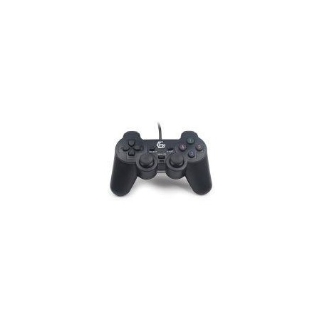 GEMBIRD GAMEPAD USB DE DOBLE VIBRACION NEGRO