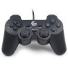 GEMBIRD GAMEPAD USB DE DOBLE VIBRACION NEGRO