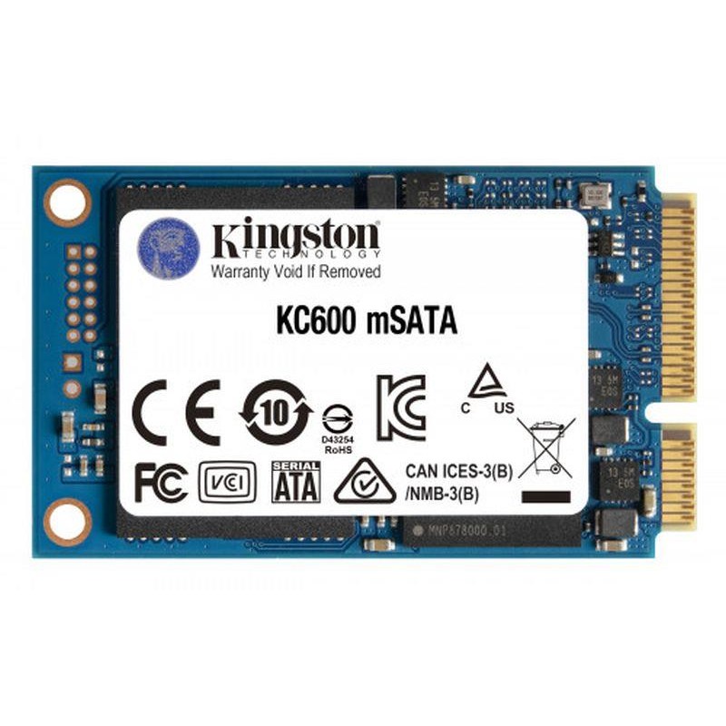 KINGSTON DISCO DURO SSD KC600 MSATA 512GB SATA 3