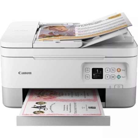 CANON MULTIFUNCION PIXMA TS7451i CON WIFI BLANCA CARTUCHO PG560 CL561 / PG560XL CL561XL