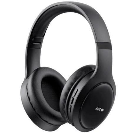 SPC AURICULARES HERON STUDIO NEGROS Micrófono/ Bluetooth/ AUTONOMIA 26H