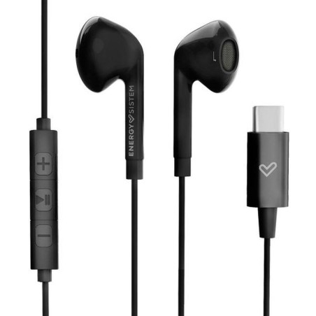 ENERGY SISTEM AURICULARES CON MICRO SMART 2 NEGRO USB-C/SONIDO DIGITAL/CONTROL VOLUMEN/TRAVEL CASE