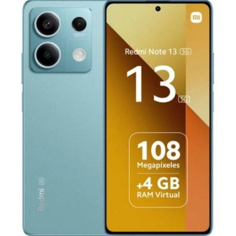 XIAOMI SMARTPHONE REDMI NOTE 13 5G 6GB 128GB AZUL OC/6GB/128GB/6,67 /ANDROID/ 5G