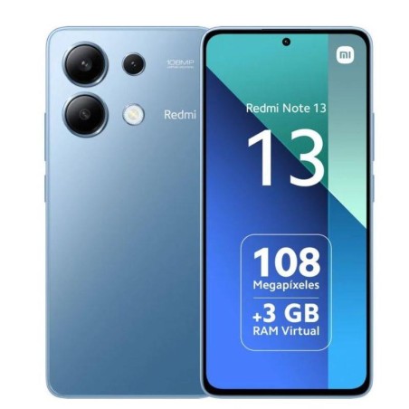 XIAOMI SMARTPHONE REDMI NOTE 13 6GB 128GB AZUL OC/6GB/128GB/6,67 /ANDROID