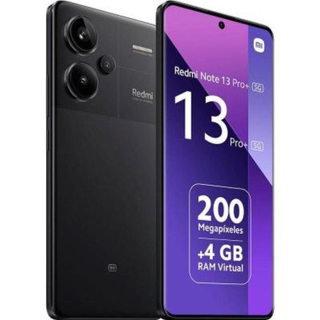 XIAOMI SMARTPHONE REDMI NOTE 13 PRO+ 5G 8GB 256GB NEGRO OC/8GB/256GB/6,67 /ANDROID/ 5G