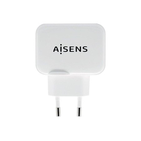 AISENS CARGADOR PARED A110-0439 17W 2XUSB/ BLANCO