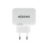 AISENS CARGADOR PARED A110-0439 17W 2XUSB/ BLANCO