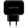 AISENS CARGADOR PARED A110-0440 17W 2XUSB/ NEGRO