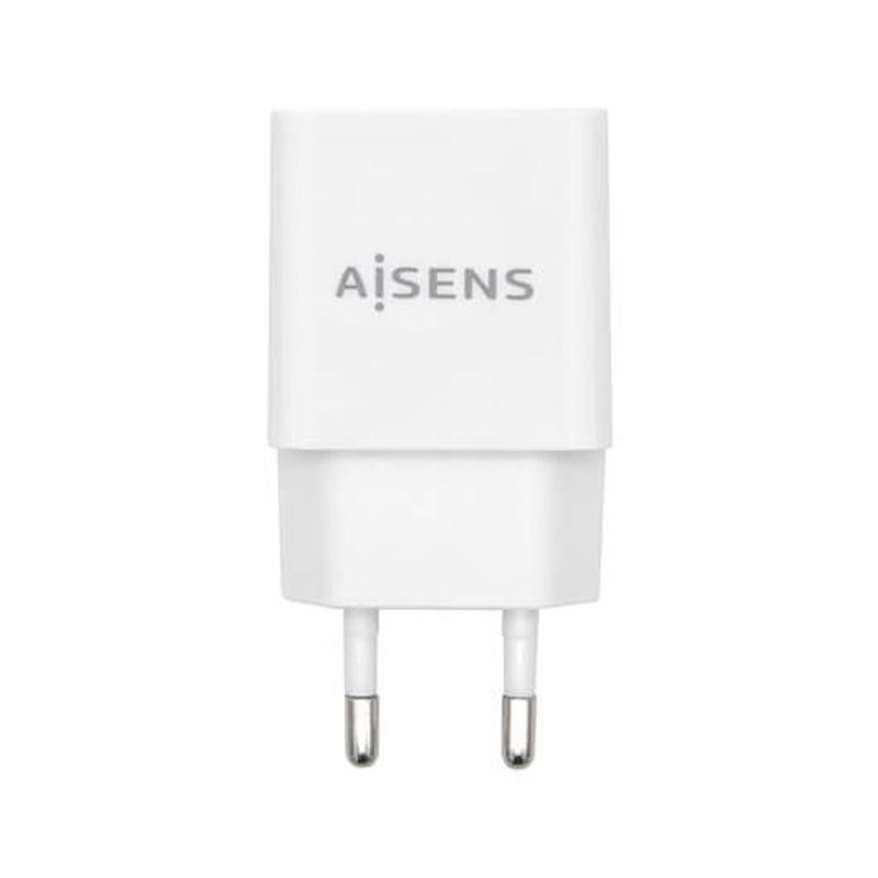 AISENS CARGADOR PARED 10W USB-A/ BLANCO 1xUSB USB-A/ 10W