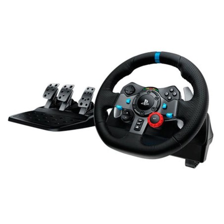 LOGITECH GAMING VOLANTE DE CARRERAS LOGITECH DRIVING FORCE G29 FORCE FEEDBACK 2 MOTORES - 900º ROTACION - PEDALES AJUSTABLES - P