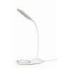 GEMBIRD LAMPARA DE MESA LED + CARGADOR INALAMBRICO 10W BLANCO