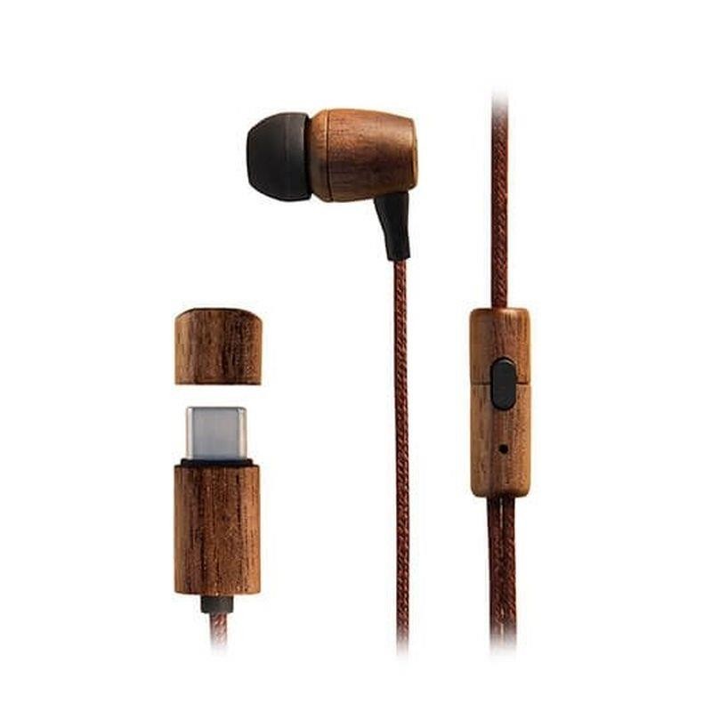 ENERGY SISTEM AURICULARES ECO WALNUT WOOD ECO WALNUT WODD/USB-C/ 20HZ