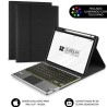 SUBBLIM FUNDA CON TECLADO KEYTAB PRO BT PARA IPAD 10.9 10A GEN/ NEGRA