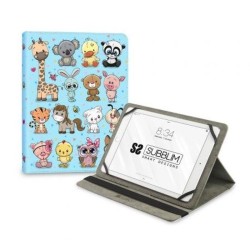 SUBBLIM FUNDA UNIVERSAL TABLET TRENDY CASE ANIMALS 11