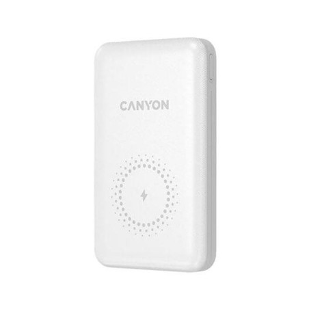 CANYON POWERBANK 10000 PB-1001 WHITE 10.000mAh/2xUSB/HASTA 3A