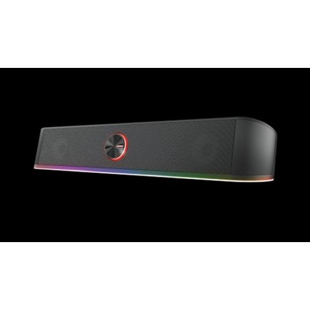 TRUST ALTAVOCES SOUNDBAR GXT THORNE RGB ILLUMINATED 12W CABLE AUXILIAR PARA AUDIO USB PARA ALIMENTACION